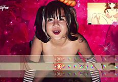 Bouncy Tits Faphero Girl Masturbates Solo on Your Hard Dick