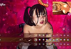 Bouncy Tits Faphero Girl Masturbates Solo on Your Hard Dick