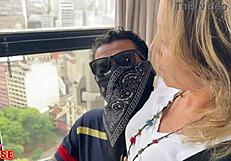 milf fulfills fantasy of fucking two strangers while husband watches