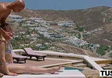 Tushy Bored Rich Girl Opens Wide for Trainer