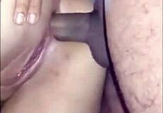 बड़ी गांड वाली लैटिना स्लट के साथ होममेड एनल सेक्स टाइट चूत पर सवार