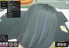 let's play a sex game with anal fingering and cumshots