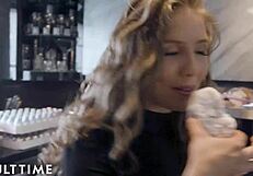 Lena Paul and Ivy Lebelle share real lesbian lovemaking with licking and tattoos