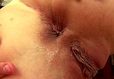 College slut lesbians fuck in the dorm after class, bending over in stockings for wild action.