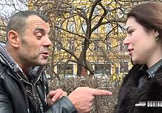 beautiful jessica bell takes a cumshot on her big ass in public outdoor action