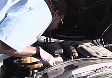 Big black guy, do you want to take advantage of this stranded white teen?