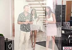 Guy FUCKING Ebony Wife And Her Best Friend!