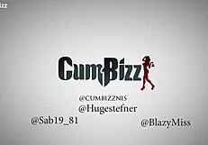 cumbizz pizza anal with xxl monstercock gaping