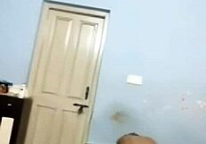 Kannada couple rides thick cock with hot ass