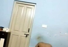 Kannada couple rides thick cock with hot ass