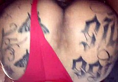 sucking a giant cock and getting fucked on all fours with her best friends big thick cock