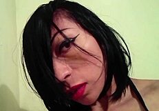 Rebecca Velfie Dances Striptease Rips Clothes Masturbates With Toys