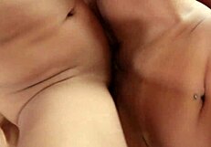 Life Coach Nadia Styles Licks Sara Luvv's Shaved Pussy on Bed