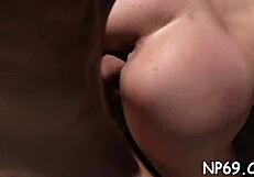 Pornstar Teen 18+ Engages in Hardcore Sex with Wet Cunt and Sloppy Pussy Orgasm