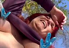 my kinky easter with humiliation and bdsm orgasms in forest