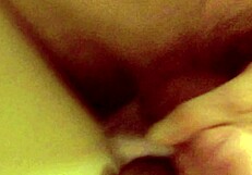 Her POV - Pumping Cum On Busty Natural Tits