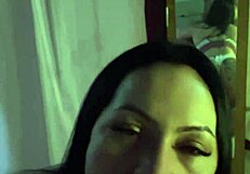 beautiful brunette brazilian exhibitionist flashes tits and sucks cock well in taboo scene