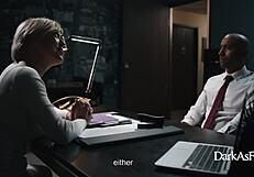 Nerd's gadget lets everyone fuck the CEO bitch in simulation! 😂