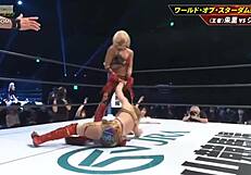 Syuri vs Giulia in World of Stardom Championship Dream Queendom 2022