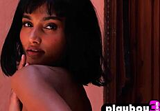 I’m obsessed with milf Angel Constance baring her hot body naked outdoors.