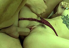 Lola Endures Intense Fucking From Her Stepbrother In Cowgirl Position.