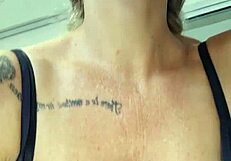 AlineMILF Gagging Deepthroat with Cum in Mouth in Retro Update 268