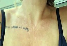 AlineMILF Gagging Deepthroat with Cum in Mouth in Retro Update 268