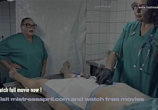 Mistress April Humiliates Bound Slave In Cock Clinic