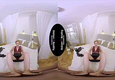 maturereality - hotel room fuck with skinny mature in dress, heels, and shoes, riding cowgirl pov.