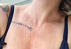 AlineMILF Gagging Deepthroat with Cum in Mouth in Retro Update 268