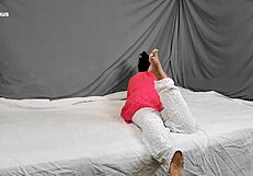 Riya sneaks away to bang her step uncle.