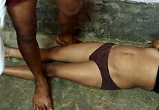 indian village bhabhi gets drilled hard in desi style fucking