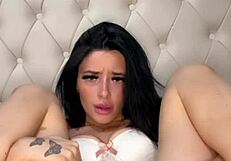 American student solo masturbation