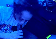 i'm sucking that big black cock as a thick latina milf