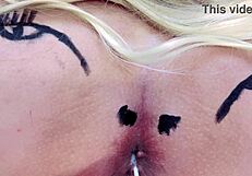 Mentes Maliciosas V�o Dizer Que � Um Cu Rosinha Chupando Pirulito Completo No Sheer E Red HUGE ANAL TOYS SPREADING