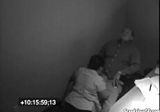 fat secretary with huge boobs sneaks a blowjob to her boss