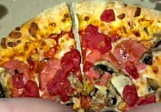 I masturbate on pizza, squirting for my arab fetish desires.