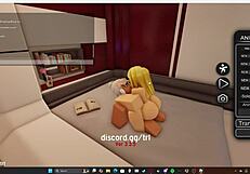 Hot Blonde Sucks and Rides Big White Cock