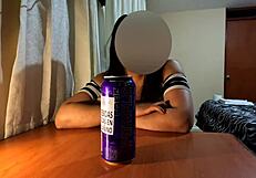 Aida Shows Squirt and Anal Creampie in Homemade Casting Session