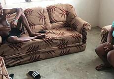 Alpha Baddie and Harveyxbush Discuss Creampie Video Behind Scenes with Big Black Cock