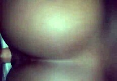 Black couple engages in intense doggystyle backshots, bending over for deep penetration