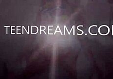 Blonde Teen 18+ Cayla Masturbating With Glass Dildo