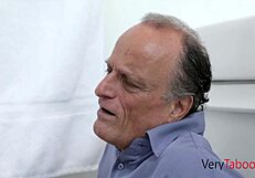 Angry Latina stepmom locks husband away. She seduces son with raw fucking.