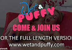 European Woman Bends Over for Intense Fingering Orgasm