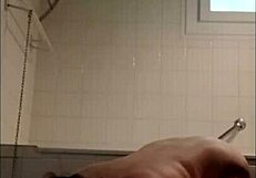 Bound Housewife Endures Humiliation And Belt Whippings In This Exhibitionist Maledom Session.