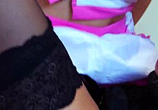 two big tit blonde milf sluts fuck hard in a jail cell!