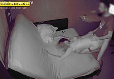 Intense insemination of cheating wife by neighbour in heels at night