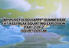 Rookie Summer Rae Finger-Blasted And Swallows Monster Load