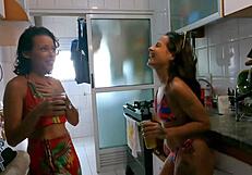 My friend and i fuck in public pool for revenge!