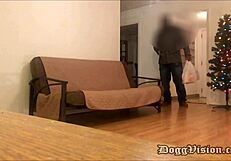 हेल येस! पिज़्ज़ा मैन बड़ी गैंड वाली मिल्फ को बेयरबैक क्रीमपाई देता